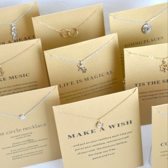 Make A Wish Intention Necklace - Balance - Picture 4 of 5